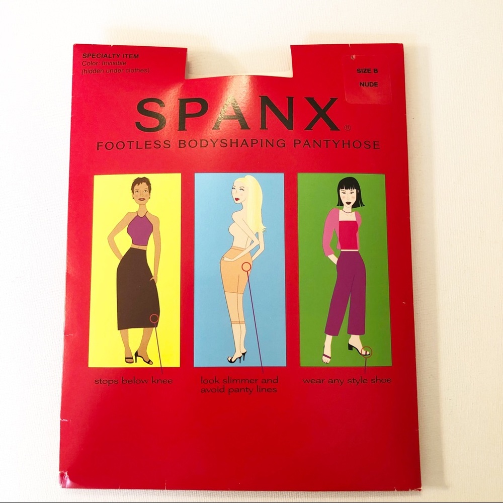 Spanx Footless Body Shaping Pantyhose NWT - Size B